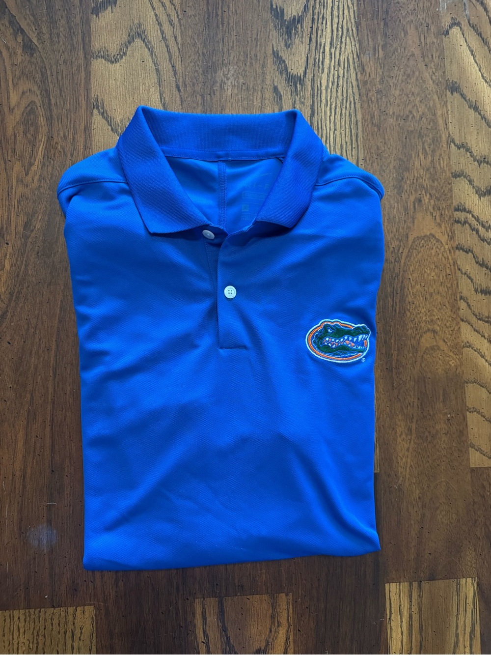 Nike Blue Polo with Florida Gators Embroidered Logo